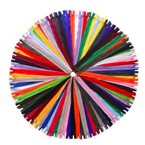 YAKA 60 Pack of 18 Inches Mix Nylon Coil Zippers Bulk - Supplies Zippers for Tailor Sewing Crafts (20 Color)