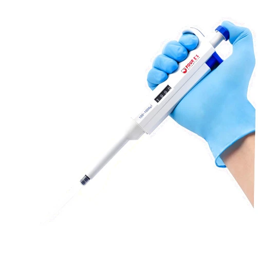 FOUR E'S SCIENTIFIC 100uL-1000uL Single-Channel Pipettor Adjustable Variable Volume 1ml Micropipette High Accurate 1000ul Pipette for Laboratory