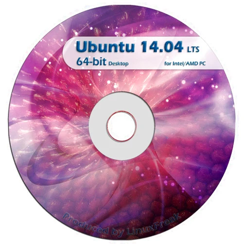 Assembled by A&M Ubuntu Linux 14.04 64 Bit Desktop Live DVD LTS -Replace Windows