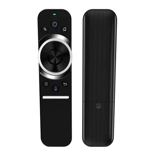 Acemax WeChip W1s Remote 2.4G Wireless Multifunctional Voice Remote Control for Nvidia Shield/Android TV Box/PC/Projector/HTPC/All-in-one PC