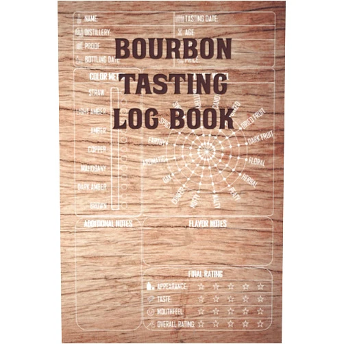 Inkages Publishing Bourbon Tasting Log Book: Whiskey Tasting Journal - Cool Bourbon Gifts for Men - A Small Notebook to Record, Rate and Remember Spirits