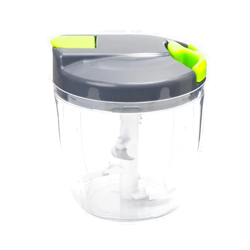 Sifenma Manual Food Processors & Chopper with Cover and Handle, Manual Onion Chopper Slicer Cutter, Vegetable Chopper, Suitable for Garlic Carrots Onions Peppers Fruits Mincing.（900ML）