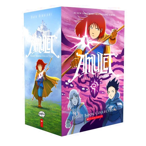 Kazu Kibuishi Amulet #1-8 Box Set