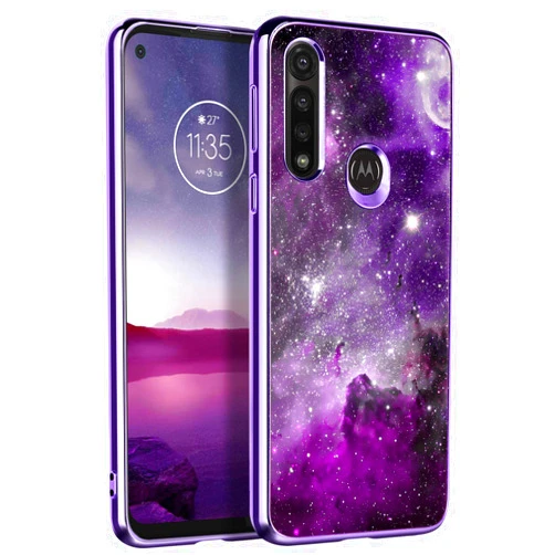 BENTOBEN Compatible with Moto G Power Case 2020, Slim Fit Glow in The Dark Shockproof Hybrid Bumper Drop Protective Girls Women Men Phone Cover for Motorola Moto G Power 6.4