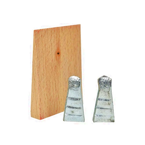 BIG HORN 15106 Corrugated Steel Wedges with Wood Piece for Hammer Handles