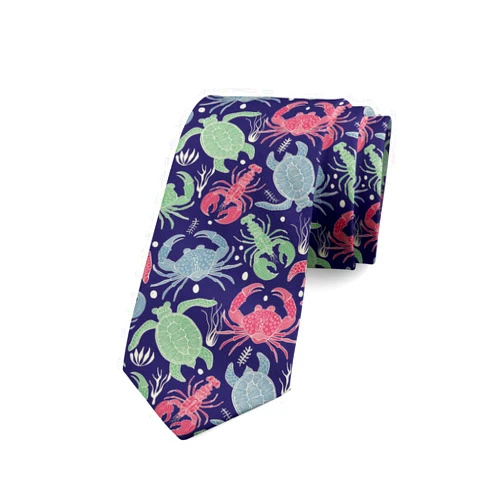 Ambesonne Multicolor Modern Men's Tie