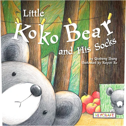 By Qiusheng Zhang (Author), ​​​​​​​Kaiyun Xu (Illustrator) Little Koko Bear and His Socks