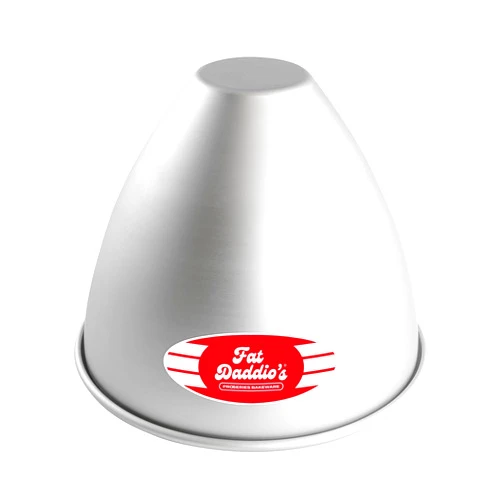 Fat Daddio's PDV-07 Dolly Varden Doll Cake Pan, 7.25 x 5.5 Inch, Silver