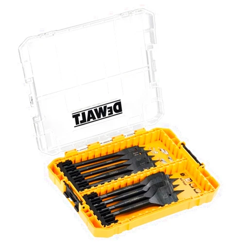 DEWALT Extreme Flat Wood Drill Bit 9 Piece Set, Impact Rated, DT70751-QZ