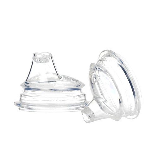 Nuby Comfort 360 Plus Bottle and Trainer Cup Replacement Spout, 2 Count (Pack of 1)