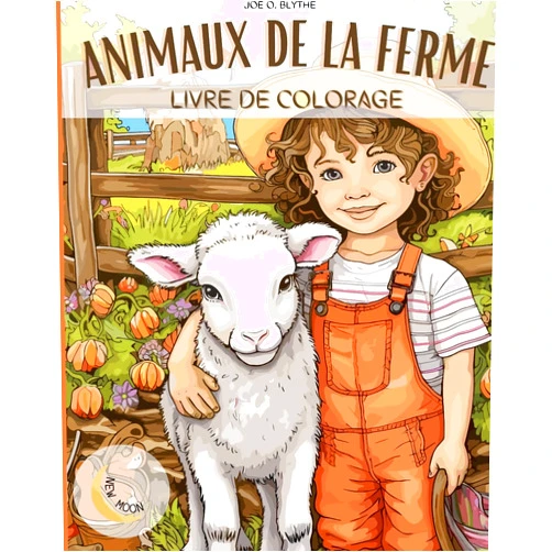 French Edition by Joe O Blythe (Author) Animaux de la ferme Livre à colorier: À la ferme: Un voyage coloré avec 50 animaux délicieux et plus encore (French Edition)