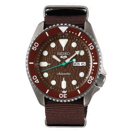 SEIKO 5 Sports SRPD85K1 Men's Watch Steel Brown Automatic