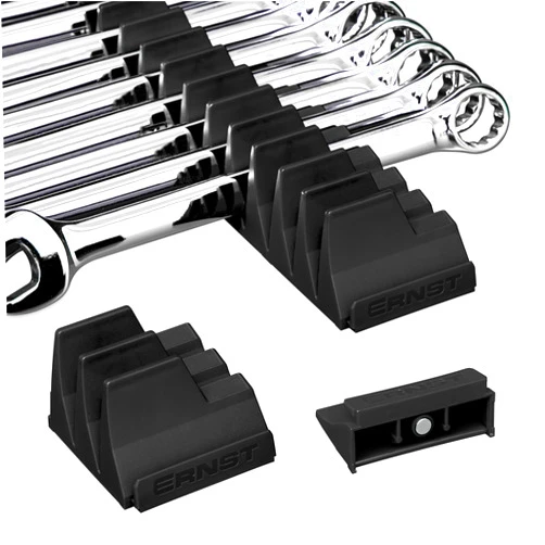 Ernst Manufacturing Wrench Pro - Modular Wrench Organizer for 40 Tools with Magnetic Base - Made in the USA