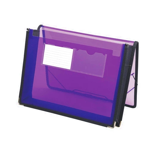 Smead Poly File Wallet with Closure, 2-1/4