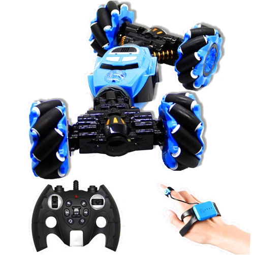 Lulu Home Remote Control Stunt Car, Hand Gesture Sensing RC Crawler, Stunt Twisting Climbing Vehicle Boy Toy Car with Four-Wheel Drive, Birthday for Kids