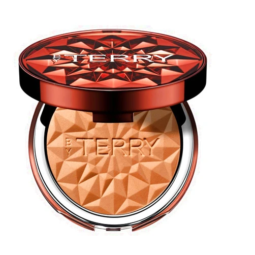 By Terry Tea To Tan Sun Bronzer, Hydrating & Smoothing Skincare-Infused Bronzing Powder, Vegan Formula, 3 Tan Bronze