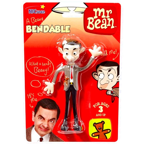 NJ Croce Mr. Bean Bendable Figure