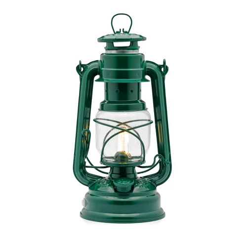 Feuerhand 14033 Outdoor Lantern, Fuerhand LED Lantern, BS276 (Moss Green)