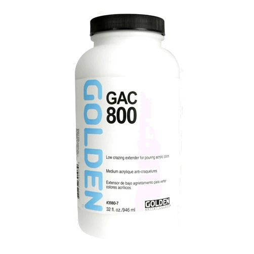 Zavjyet Golden Acryl Med 32 Oz Gac-800 Acrylic White