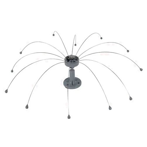 Bird Barrier Daddi Long Legs | 2-Ft Stainless Steel Bird Deterrent for Outside, HVAC, Boat, Docks - Effective Deterent for Seagull, Pigeon, Woodpeckers, Ducks, and Large Birds | Scare Birds Away