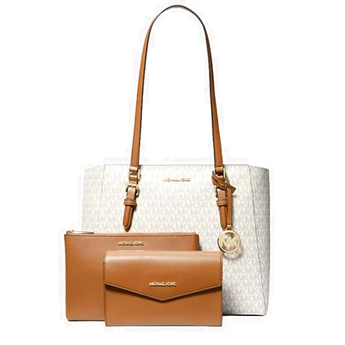 Michael Michael Kors Charlotte Large 3-in-1 Signature Logo Tote Bag