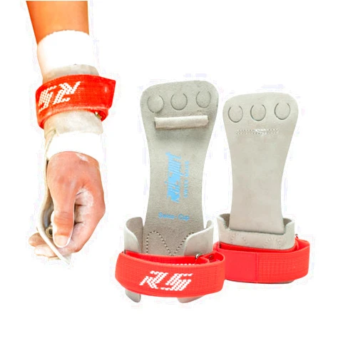 Reisport High Bar Gymnastics Grips for Men - Durable Leather Straps for Secure Grip - Hand Grips for Gymnastics Bars Men & Boys - Gymnastics Equipment & Accessories for Advanced Gymnasts, Made in USA