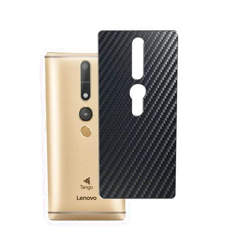 Puccy 2 Pack Back Screen Protector Film, compatible with Lenovo PHAB2 PHAB 2 Pro Guard Cover （ Not Tempered Glass/Not Front Screen Protectors）- Black