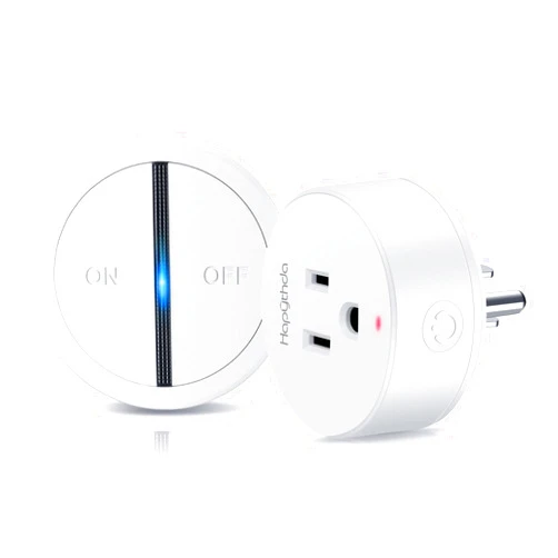 HAPYTHDA Garbage Disposal Wireless Switch Kit, Remote Control Outlet, No Drilling On Sink Top, Wireless Switch Button Kit for Waste Disposal, 15A/1500W with 4000V Anti-surge, 500 Feet RF Range