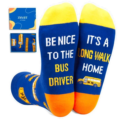 Zmart Funny Gifts For Women Men - Gifts for Teacher Lawyer Social Worker Nurse, Volunteer Police Officer Socks