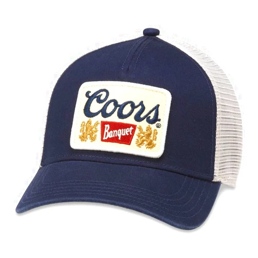 AMERICAN NEEDLE Coors Banquet Beer Patch Unisex Adjustable Snapback Baseball Hat