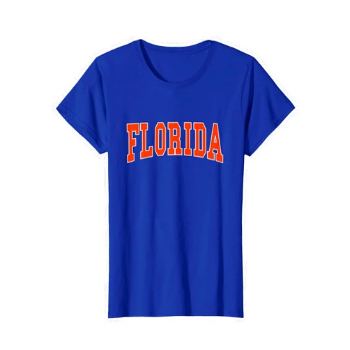 Graphic Crew Inc. Florida - Throwback Design - Classic T-Shirt