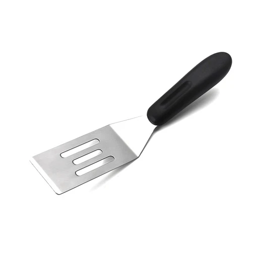 WipEo Stainless Steel Mini Serving Spatula - Culinary Kitchen Spatula for Serving and Turning, Mini Slotted Turner for Flipping, Cooking and Baking Kitchen Utensil,Dishwasher