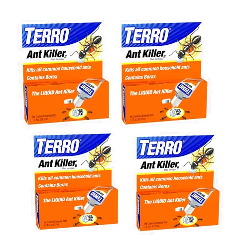 Terro Liquid Ant Killer II, 1 oz, Pack of 4