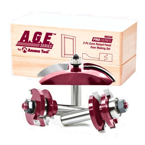 A.G.E. Series 3 Pcs Cove Door Making Set (MD506)