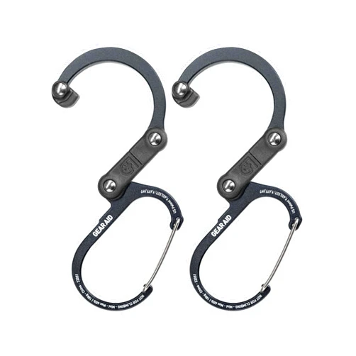 GEAR AID HEROCLIP Carabiner Gear Clip and Hook (Mini) for Travel