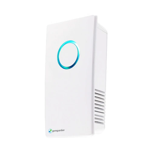GermGuardian Germ Guardian GG1100W 7” Pluggable Small Air Purifier, Small Room Wall Air Sanitizer, Freshens Air, UV-C Light Kills Germs, Reduces Odors from Pets, Cooking, Mold, GermGuardian, 1-Yr Wty (White)