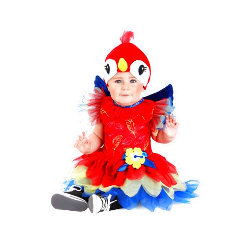 Fun Costumes Tropical Parrot Infant Costume | Baby Halloween Outfit | Bird Costumes