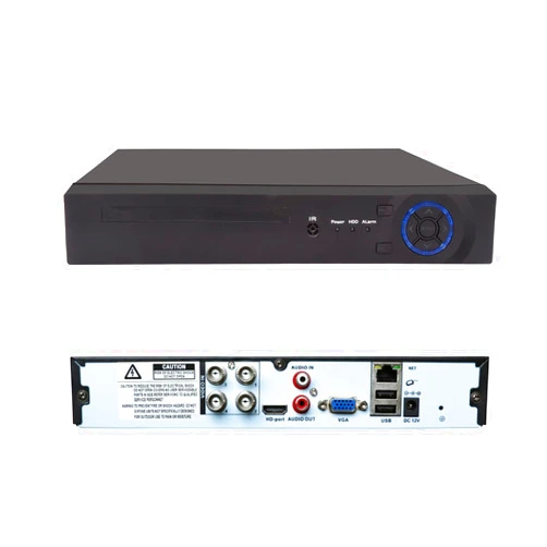 GANMBHER 4K Lite 4CH DVR, GANMBHER 4K-N Digital Video Recorder 6 in 1 AHD/TVI/CVI/XVI/CVBS/IP Analog Security System, Face Detection, 24/7 Recorder (NO HDD)