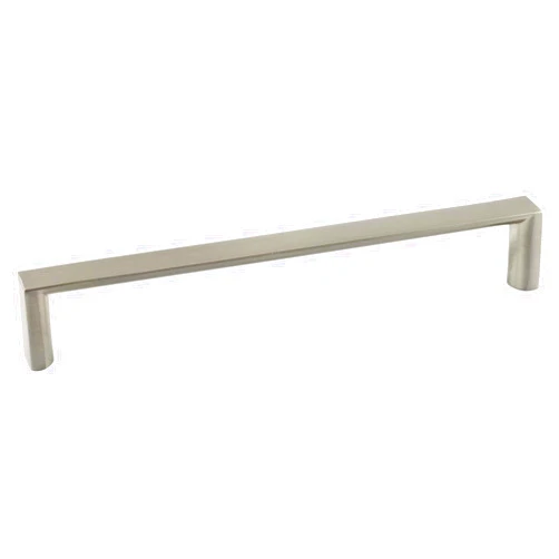 Richelieu Hardware BP56325192195 Mégantic Collection 7 9/16-inch (192 mm) Center-to-Center Brushed Nickel Modern Cabinet and Drawer Pull Handle for Kitchen, Bathroom, and Furniture