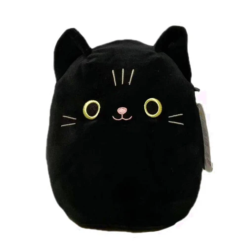 Squishmallows Official Kellytoy Plush 8 Inch Squishy Soft Plush Toy Animals (Jamal Black Cat)