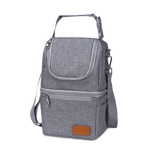 Momcozy Insulated Baby Bottle Bag, Multi-Function Breastmilk Cooler Bag, Fit as Wine Carrier or for Milk Bottles Like Dr. Brown, Comotomo, Philips, Nuk, Lansinoh, etc.