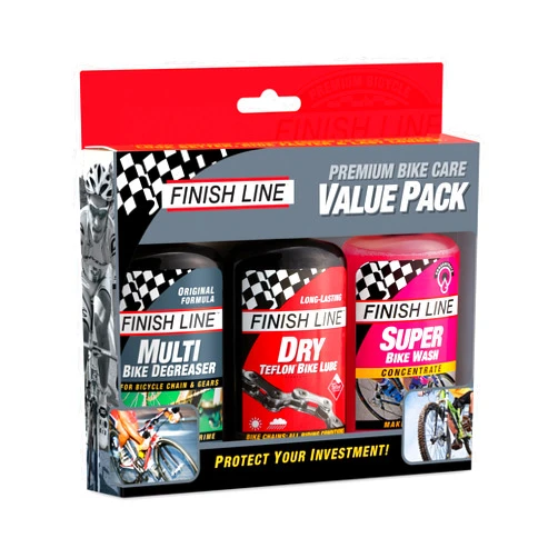 Finish Line Premium Bike Care Value Pack