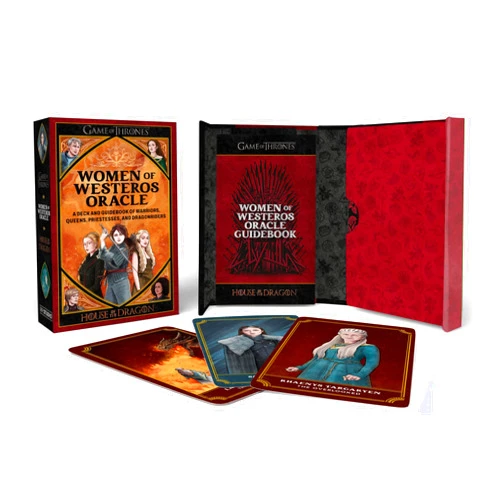 Ivy O'Neil Game of Thrones & House of the Dragon: Women of Westeros Oracle: A Deck and Guidebook of Warriors, Queens, Priestesses, and Dragonriders