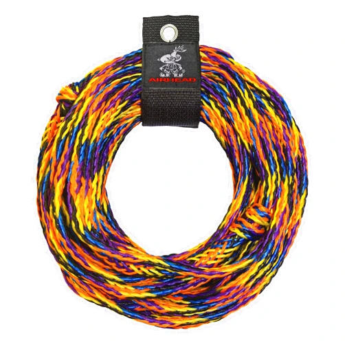 Airhead Tow Rope for 1-2 Rider Towable Tubes, 1 Section, 60-Feet, 2,375 Break Strength