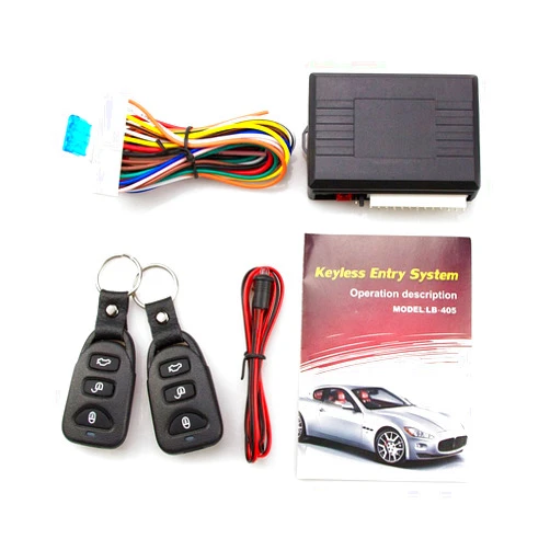 Eunavi Universal Car Vehicle Security Car Door Lock Keyless Entry System Remote Central Control Box Kit