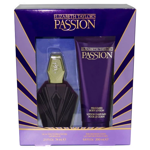 Elizabeth Taylor Passion, 2 Piece Gift Set for Women