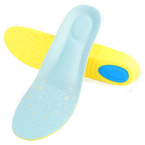 VOYISA Memory Foam Insoles Sports Shoes Inserts for Women Men and Kids Arch Support Insoles L（Men's 8-12/ Women 10-15）