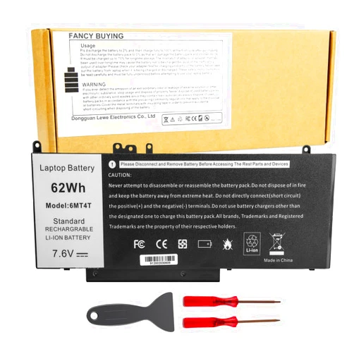 Fancy Buying 62Wh 6MT4T Laptop Battery for Dell Latitude E5470 E5570 15.6