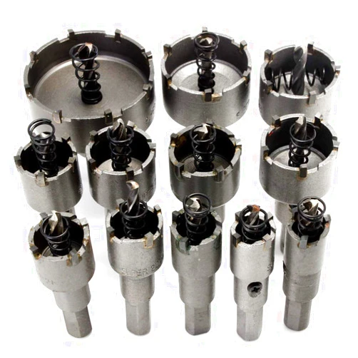 CocinaCo 12pcs 15mm-50mm Hole Saw Cutter Kit Drill Bit Set