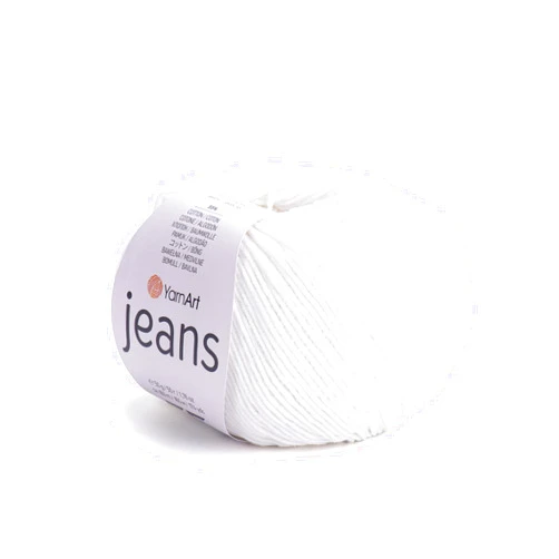 Yarn Art Yarnart Jeans Yarn, Amigurumi Cotton Yarn, Cotton Yarn Crocheting, Knitting Yarn, amigurumi Cotton Yarn, Turkish Yarn, 55% Cotton – 45% PAC (Poliacrylic) Color (1)